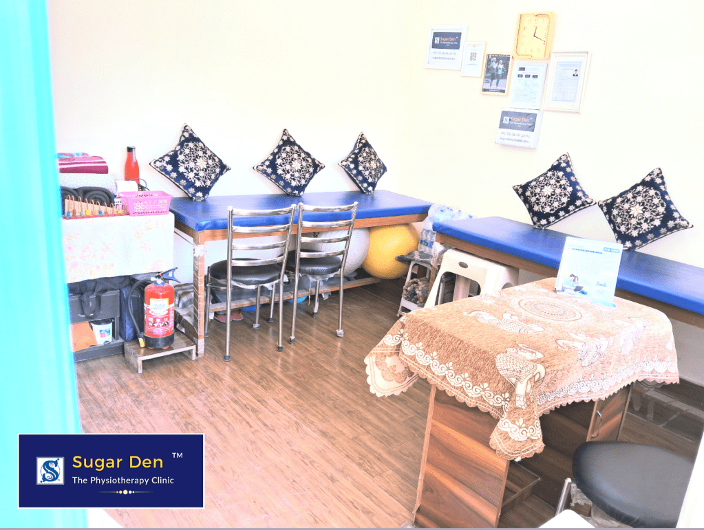 The 2026 view of Sugar Den- The Physiotherapy Clinic, at Janakpuri, in West Delhi
